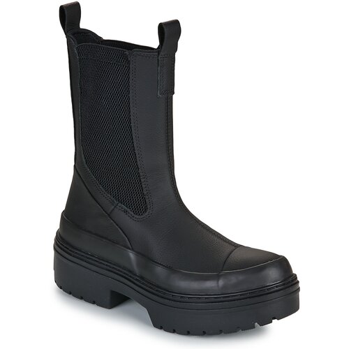 Converse Pol&amp;scaron;kornji CHUCK TAYLOR ALL STAR LUGGED HEEL CHELSEA BOOT Črna Slike