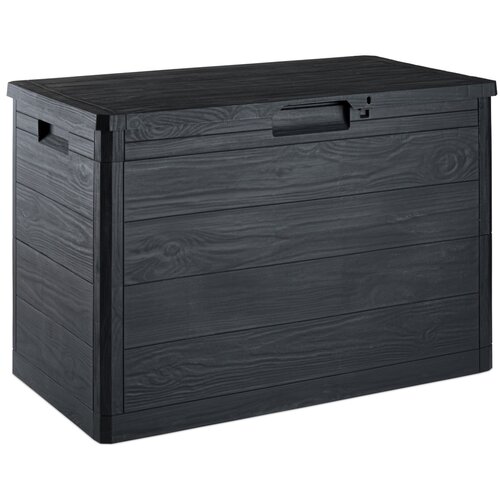  WOODYS vrtna plastična kutija za pohranu 160 L &amp;ndash; grafit Slike