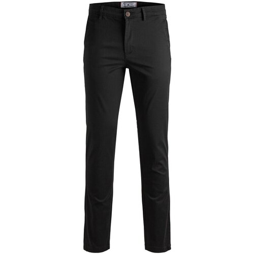 Jack &amp;amp; Jones Hlače Chino / Carrot JACK JONES MARCO 12150158 Črna Slike