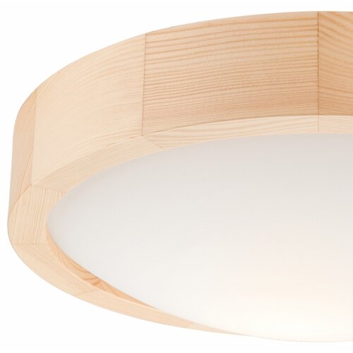  stropna svetiljka natural slim 1xE27/60W/230V prečnik 27 cm borovina Slike