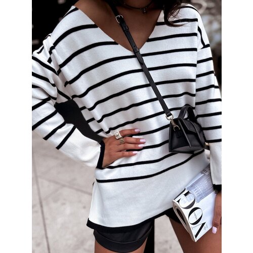 DStreet Sweter damski HECATE biały Slike