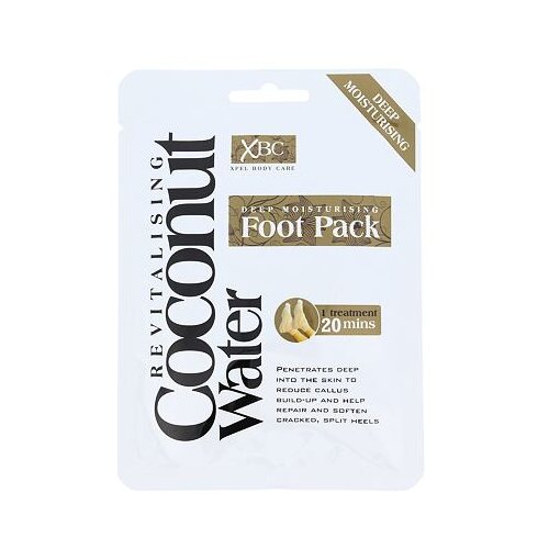 Xpel Coconut Water Deep Moisturising Foot Pack vlažilna maska za stopala 1 ks za ženske Cene