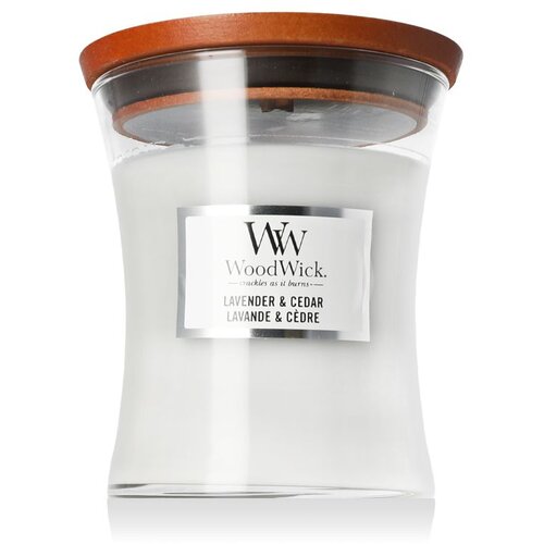 WoodWick Medium Hourglass Candles Scented Candle Lavender & Cedar 275 g Cijene