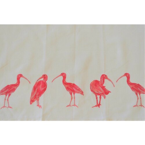 Kuhinjska krpa print Flamingos1 45x70cm Cene