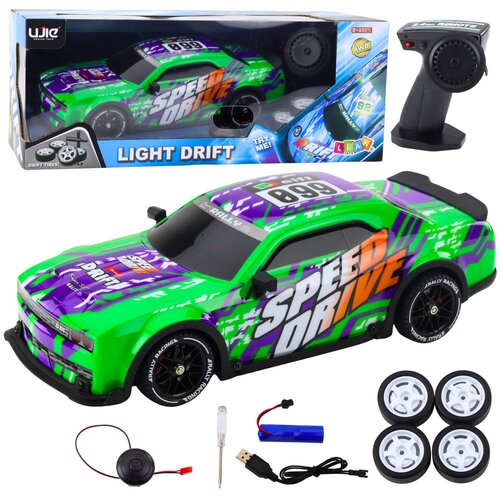  Avto na daljinsko upravljanje Drift Speed Drive - vijolična/zelena Cene