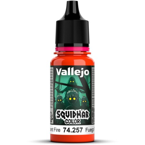 Vallejo Squidmar Color - 257 Fluorescent Fire Cene