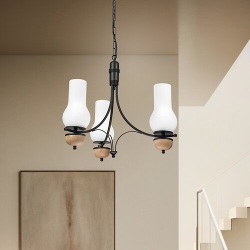  Brilagi - LED luster na lancu COTTAGE 3xE14/40W/230V bukva/bela Slike