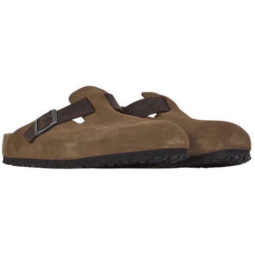 Birkenstock Cokli Sabots Boston cuir de haute qualit&amp;eacute; Kostanjeva Slike