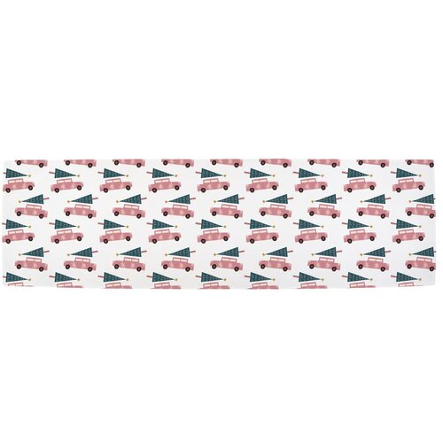Butter Kings Pamučan nadstolnjak s božićnim motivom 40x140 cm Christmas Ride – Cijene