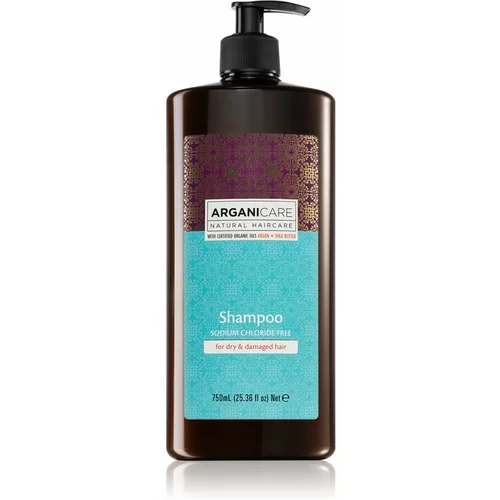 Arganicare Argan Oil & Shea Butter šampon za suhe in poškodovane lase 750 ml
