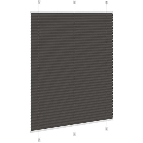  Plisirana roleta crna 105x100 cm &amp;scaron;irina tkanine 104 4 cm Slike