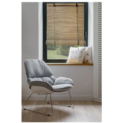 Gardinia bambusov rolo v naravni barvi 80x160 cm lyra Slike