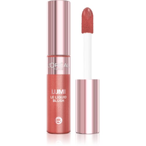L&amp;acute;Or&amp;eacute;al Paris Lumi Glowy Blush tekoče rdečilo odtenek 630 True Rose 11 ml Slike