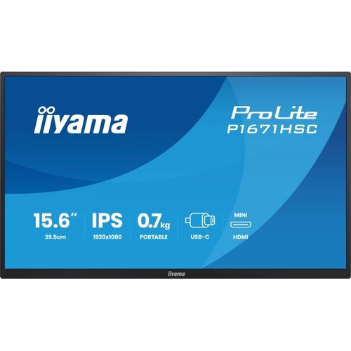 Iiyama desktop P1671HSC-B! FHD, Speakerc , leather cover , B C Cene