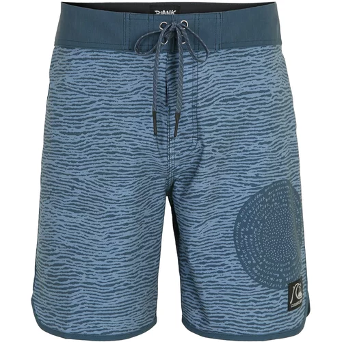 Quiksilver Surferske kupaće hlače 'OG SCALLOP BLANK CANVAS 18' cijan plava / svijetloplava