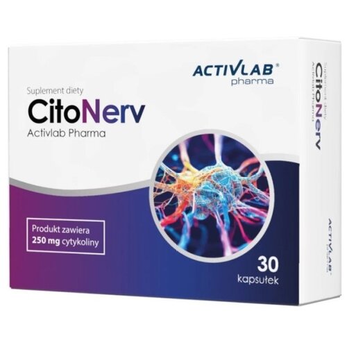 ACTIVLAB CitoNerv, Citicolin - Podpora za možgane Pharma (30 kapsul) Cene