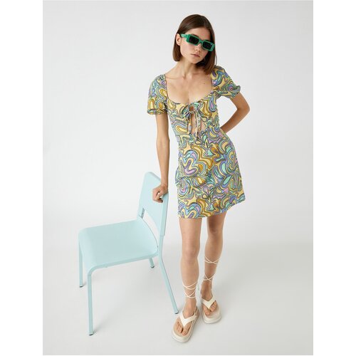 Koton Dress - Yellow - Skater Slike