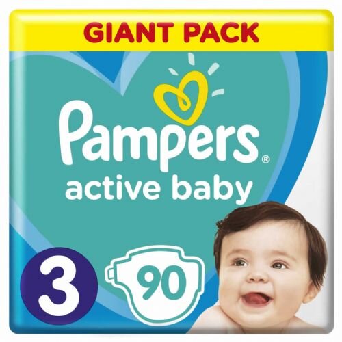Pampers Active Baby Dry Giant Pack pelene Cijene