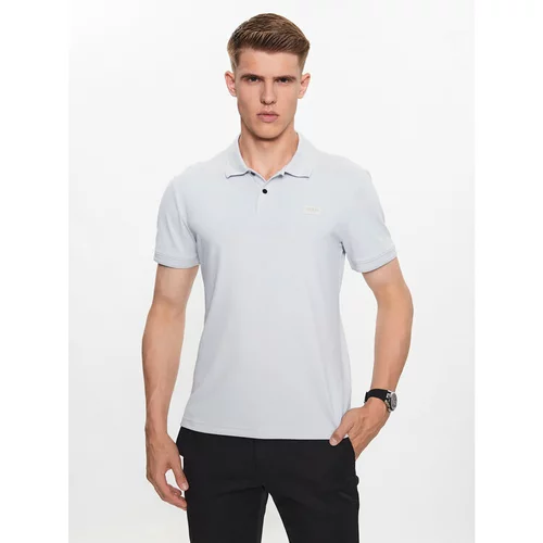 Guess Polo majica M3YP35 KBS60 Siva Slim Fit
