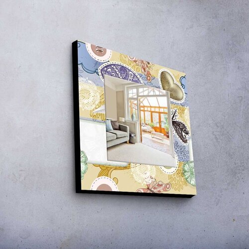 Wallity Zidno ogledalo MA-035, 50x50cm Cijene