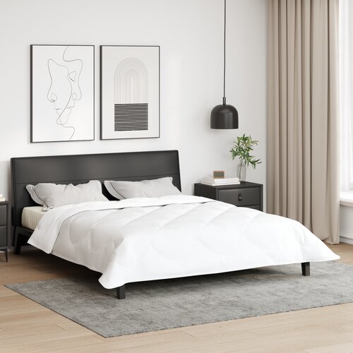 vidaXL Pokrivači & Duveti Bijela 240 x 220 cm Mikrovlakna Cijene