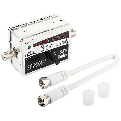 SCHWAIGER Iskalnik SAT 6+1 LED (Signal jakosti zvočnega polja, F vtičnica, 950 - 2.150&nbsp;MHz) Cene