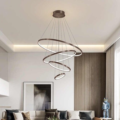 Toolight Viseća LED lampa LHJ014-CP4 crna Slike