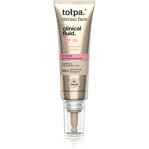 Tołpa Dermo Face Clinical Anti-Pigmentation fluid proti temnim madežem odtenek 02 Natural 25 ml Slike