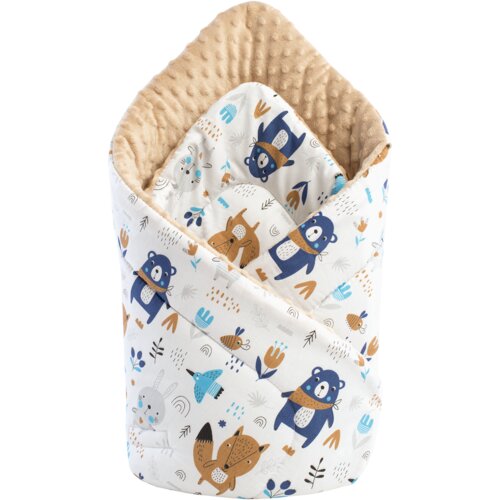 Medi Partners Double-Sided Baby Wrap Cotton + Minky Cene