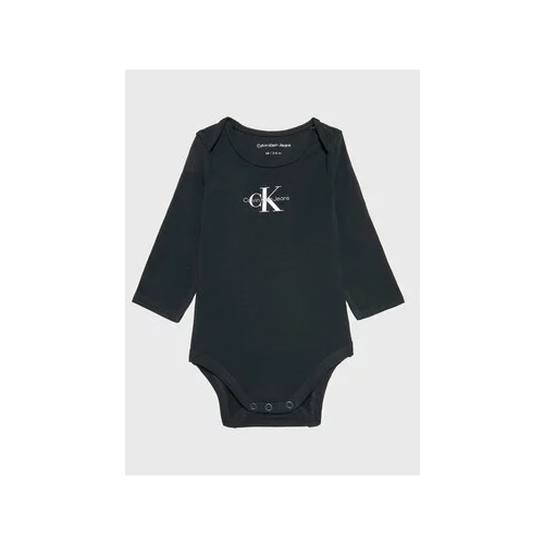 Calvin Klein Jeans Bodi Monogram IN0IN00033 Črna Regular Fit