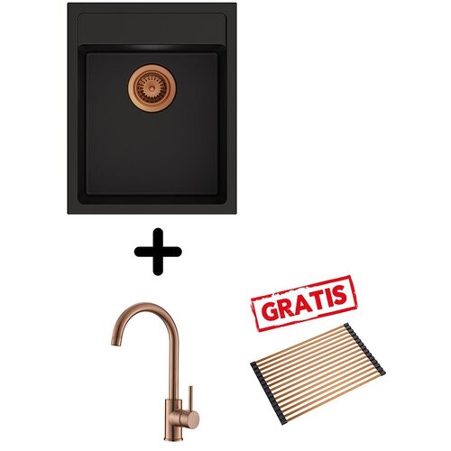 Carysil Set Waltz 400 + SHR Vida Bakar/Deep Black Cijene