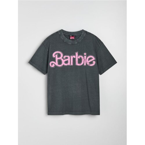 Sinsay Pamučna majica s ukrasnim &scaron;iljcima Barbie Cijene
