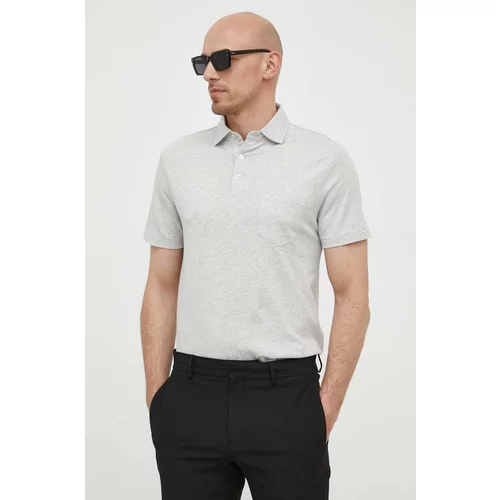 Polo Ralph Lauren Polo majica s dodatkom lana boja: siva, glatki model