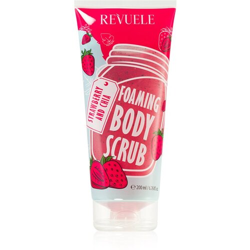 Revuele Foaming Body Scrub Strawberry and Chia hidratantni piling za tijelo 200 ml Cijene
