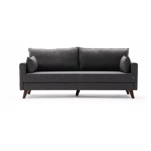 Artie Antracitno siva sklopiva sofa 208 cm Bella –