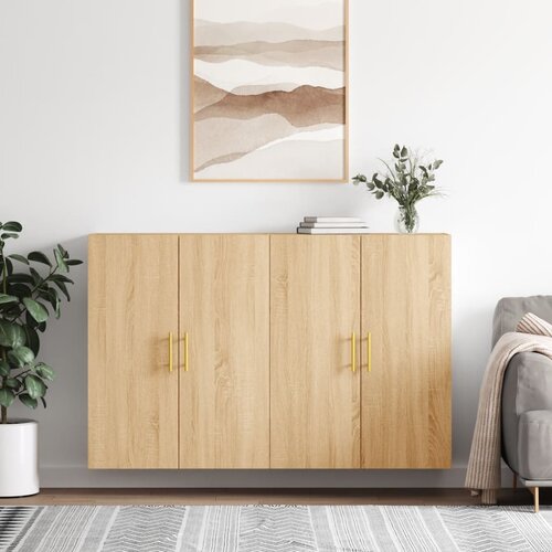 vidaXL Zidni ormarići 2 kom boja hrasta sonome 69 5 x 34 x 90 cm Cijene