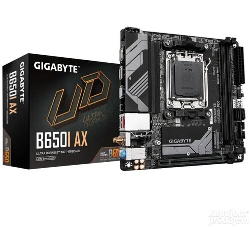 Gigabyte Matična ploča AM5 B650I AX Cene