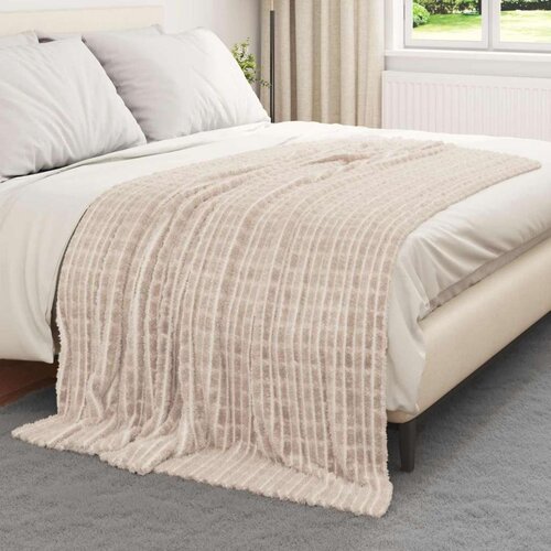  Pokrivači za bacanje 6 pcs Bež 200 x 150 cm Runo Slike