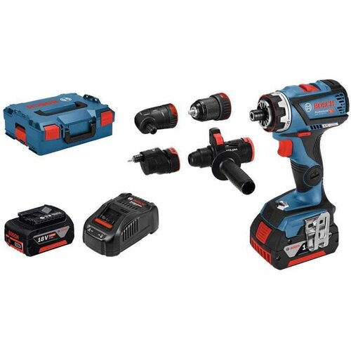 Bosch akumulatorska bu&amp;scaron;ilica - odvrtač sa izmenljivim glavama GSR 18 V-60 FC (06019G7100) Slike
