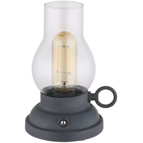 Globo 58016A - LED prigu&scaron;iva punjiva stona lampa na dodir PETRO 1W/3,7V 1200 mAh antracit Cene