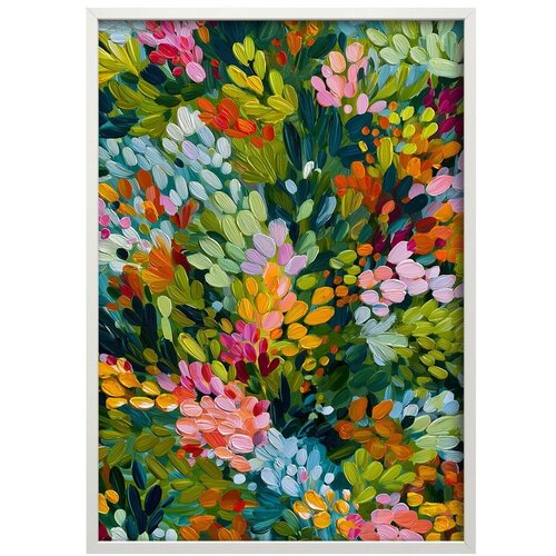 Styler Tiskana slika z okvirjem 50x70 cm Vivid Meadow &ndash; Cene