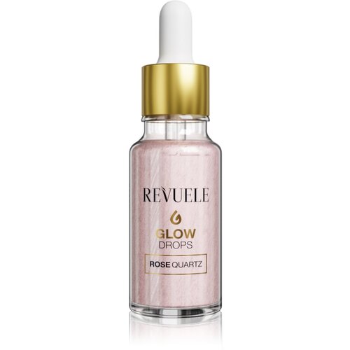 Revuele Glow Drops Rose Quartz posvjetljujući serum za tijelo i lice 20 ml Slike