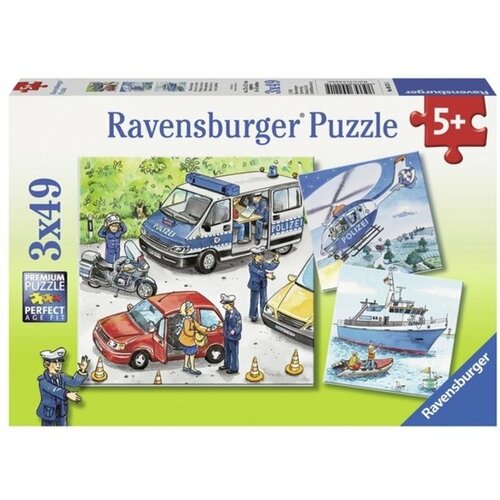 Ravensburger puzzle (slagalice) - policija u akciji RA09221 Cene