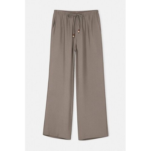 TRENDYOLMILLA ženske pantalone Twoss26Pl00105, maslinasta Cene