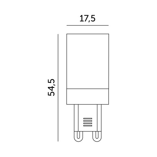  LED sijalica G9/4W/230V 3000K Slike