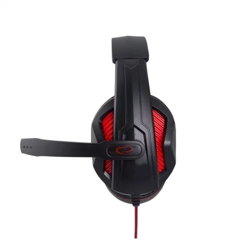 Esperanza slušalice sa mikrofonom ARROW, gaming, 3,5mm, 4-pin, black red, PS4 kompatibilne, EGH360