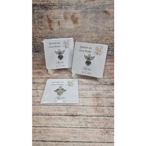  Darilo za birmo ali obhajilo obesek angelček BIROBE 08 Cene