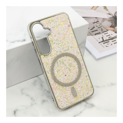  Futrole glam glow magsafe za samsung s921b/s931b galaxy s24 5g/s25 5g zlatna ( F121234 ) Cene
