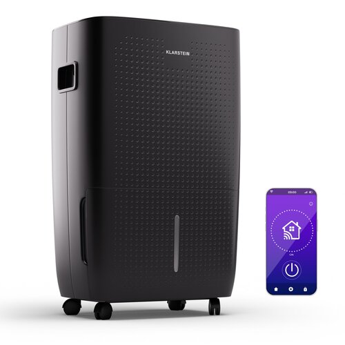 Klarstein DryFy Connect 60, odvlaživač zraka, WiFi, kompresija, 60l/24h, 45-55m² Cijene
