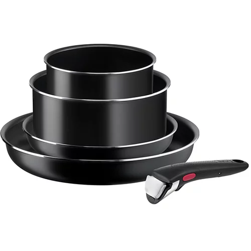 Tefal Aluminijast komplet loncev 5 ks Ingenio Easy Cook & Clean Black – Tefal